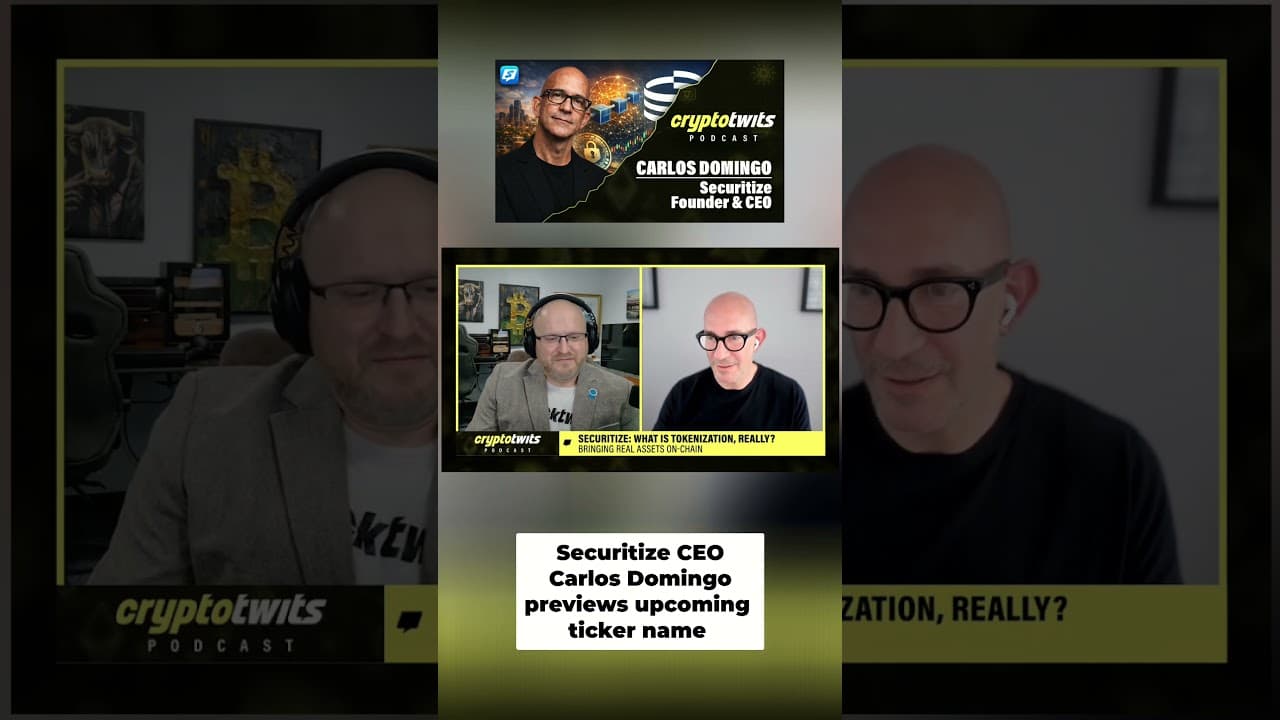 Securitize CEO Carlos Domingo Chose CHEEKY Ticker Symbol